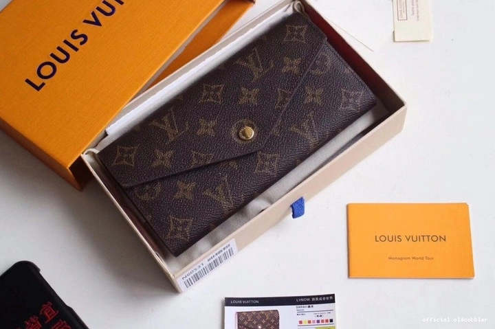 Official oldcobbler WALLET LOUIS VUITTON SARAH 0711